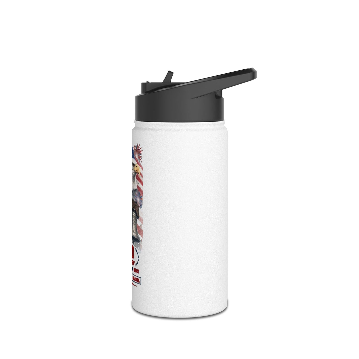 Badass Motivational Commemorative USA 250 years Water Bottle