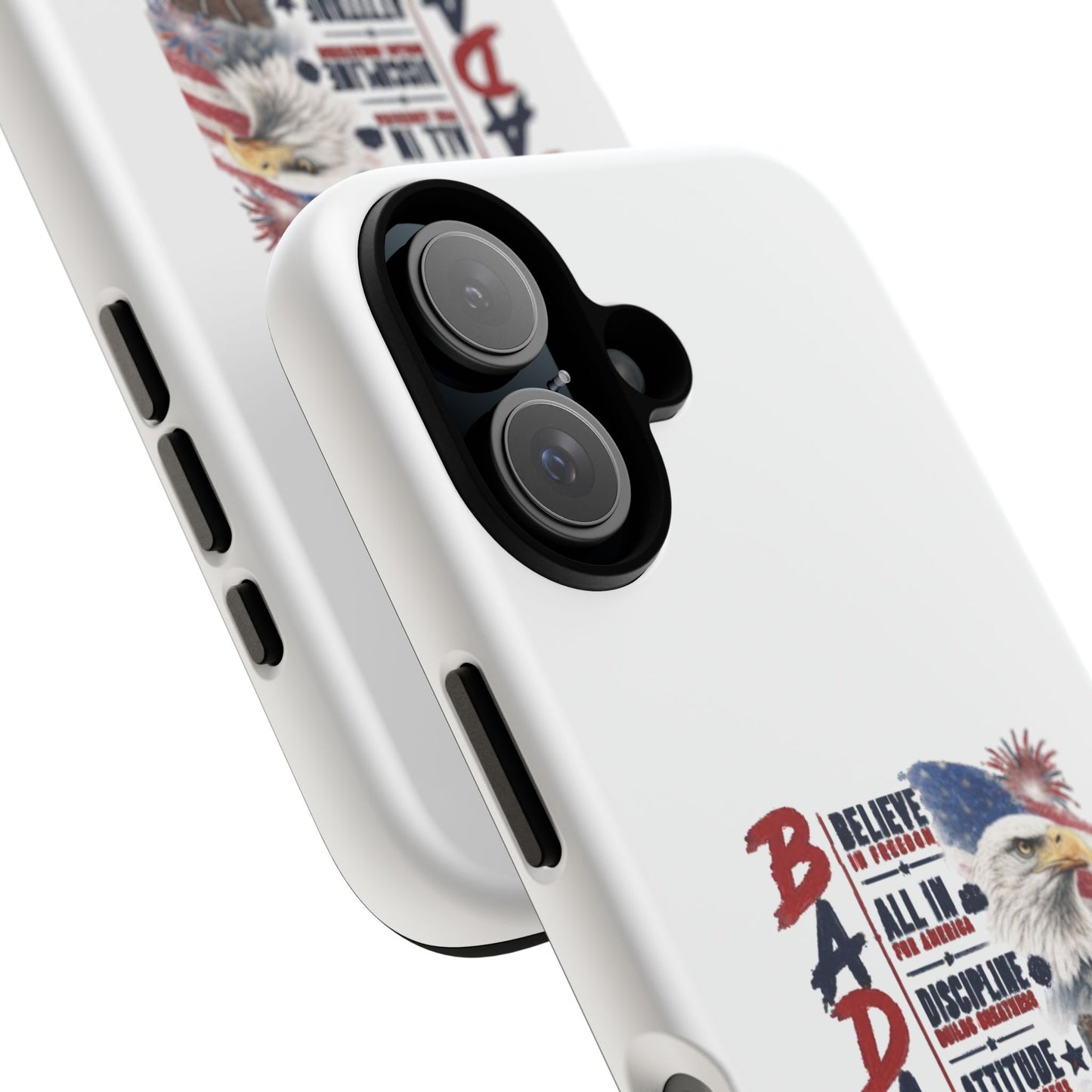 Patriotic Badass USA 250 years Phone Case