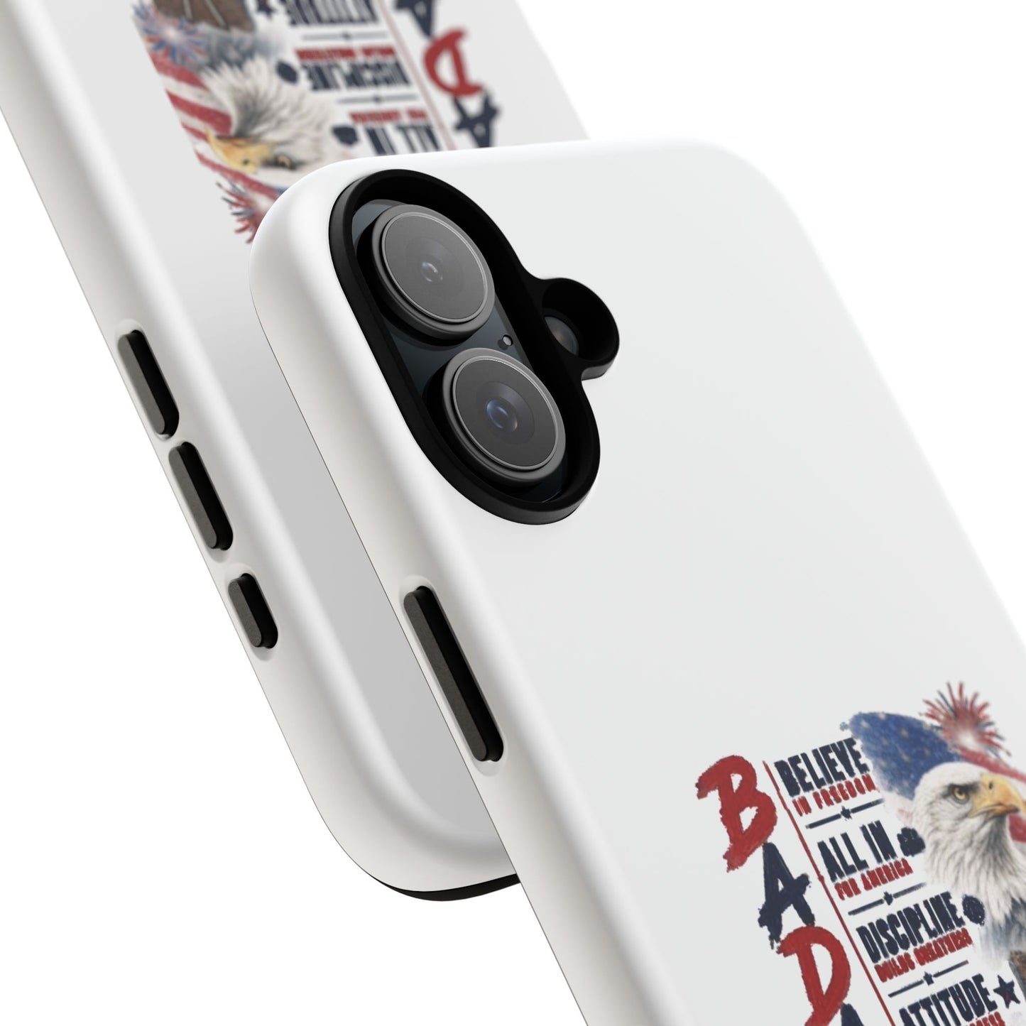 Patriotic Badass USA 250 years Phone Case