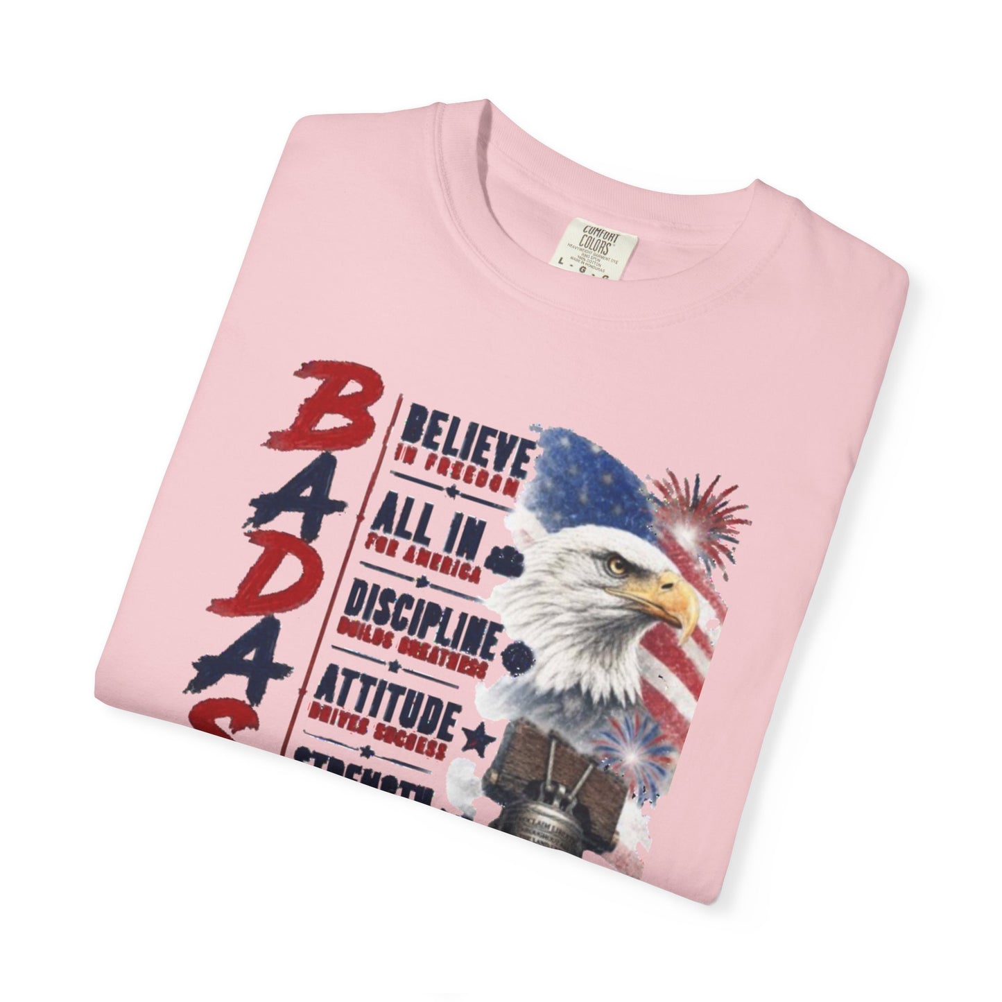 Badass USA 250 Patriotic Eagle T-Shirt — Tribute 250 years