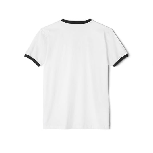 Badass England Ringer T-Shirt — Motivational Lion & St. George Flag Tee