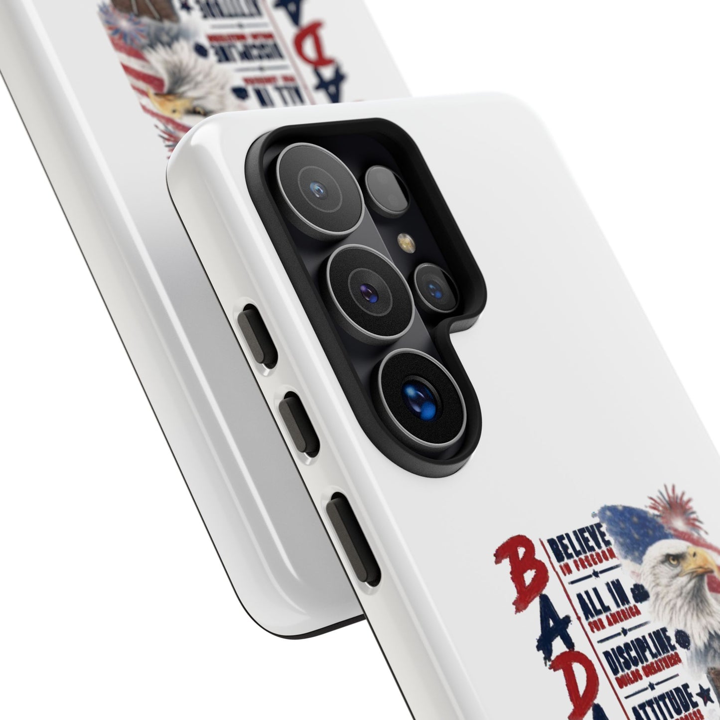 Patriotic Badass USA 250 years Phone Case
