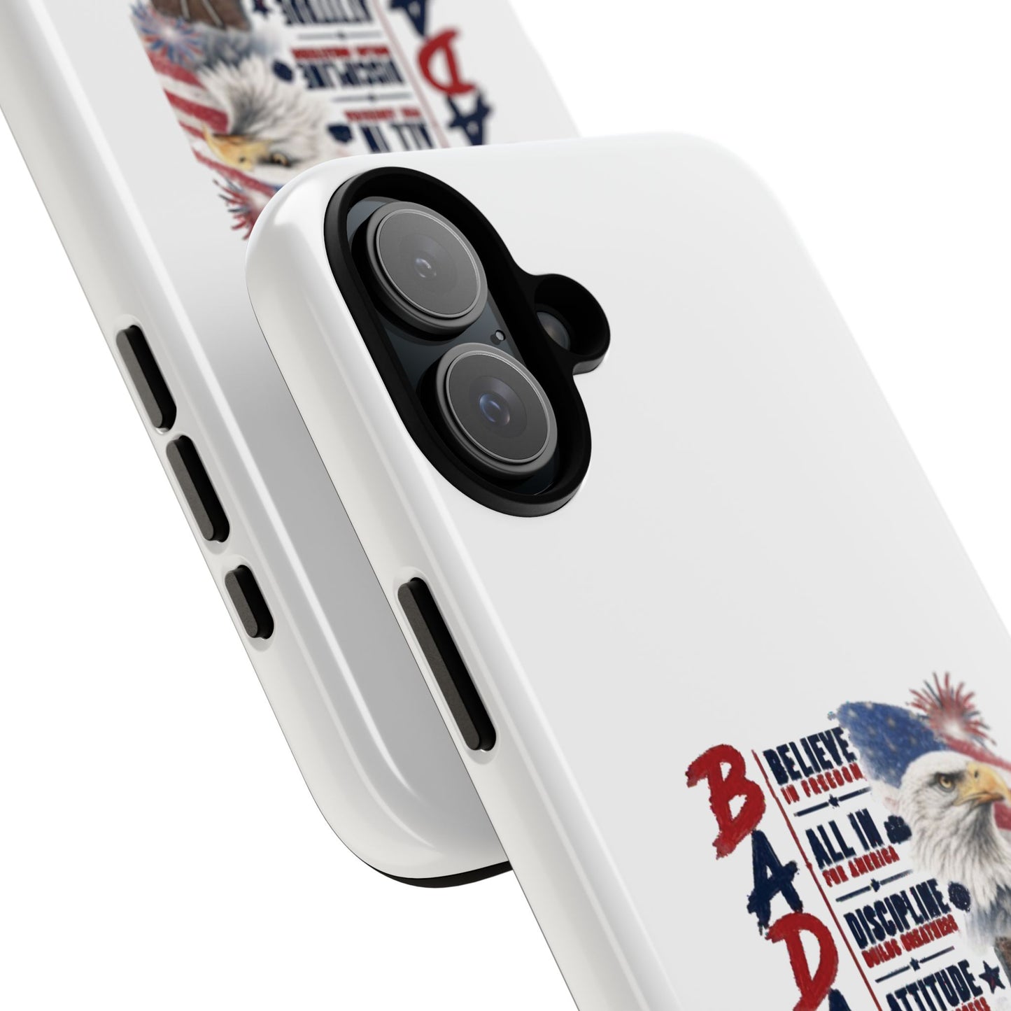 Patriotic Badass USA 250 years Phone Case