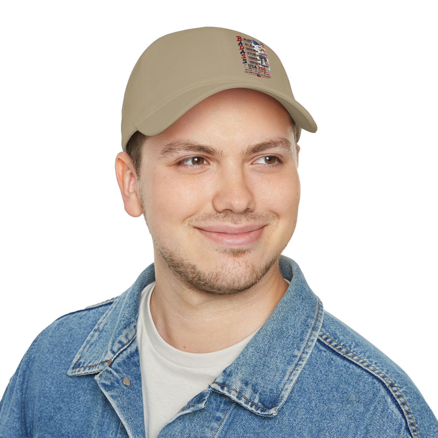 Veteran USA 250 Baseball Cap — 'Badass' Patriotic Memorial Hat