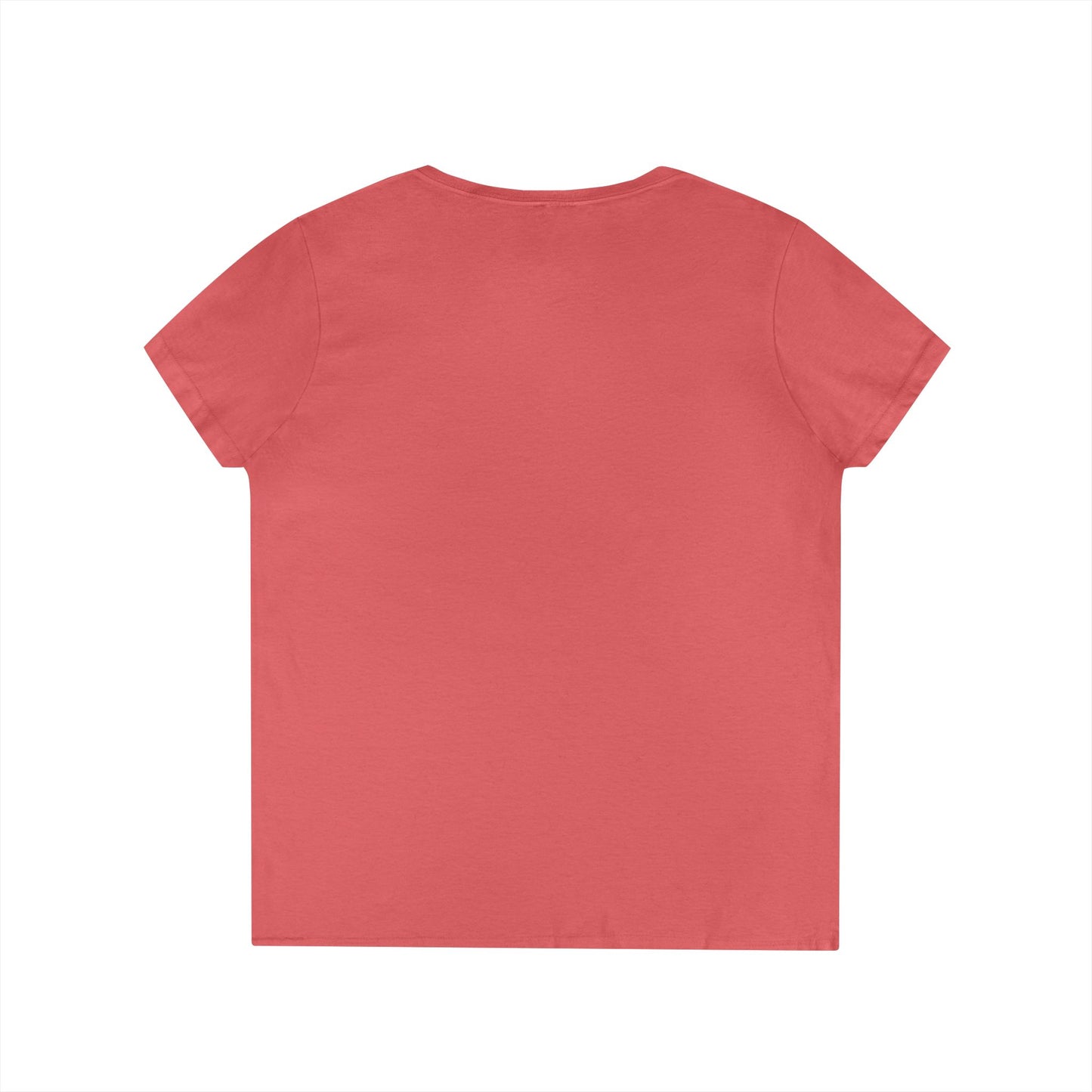 BADASS V-Neck Tee —  USA 250 years Motivational Women’s Graphic T-Shirt with 'BADASS' Inspo
