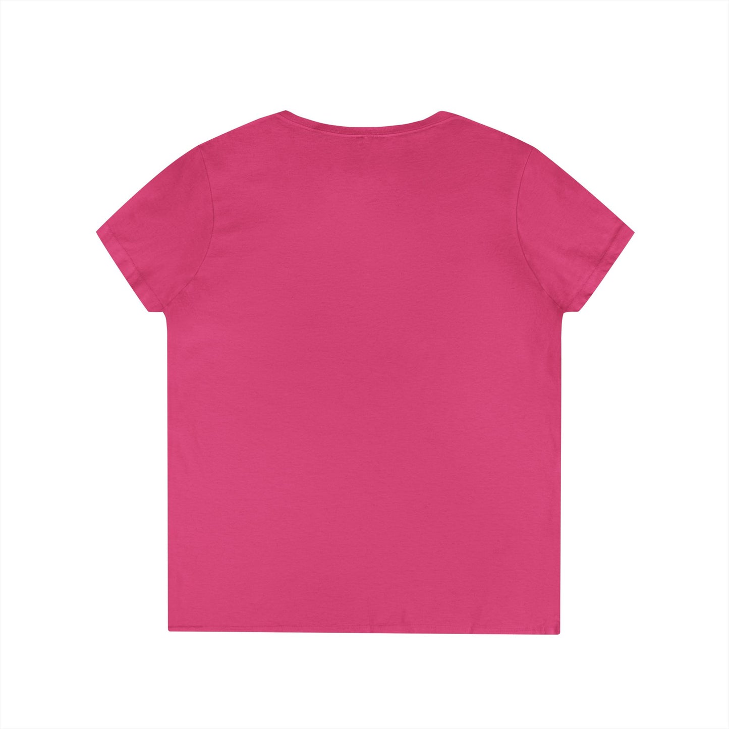 BADASS V-Neck Tee —  USA 250 years Motivational Women’s Graphic T-Shirt with 'BADASS' Inspo
