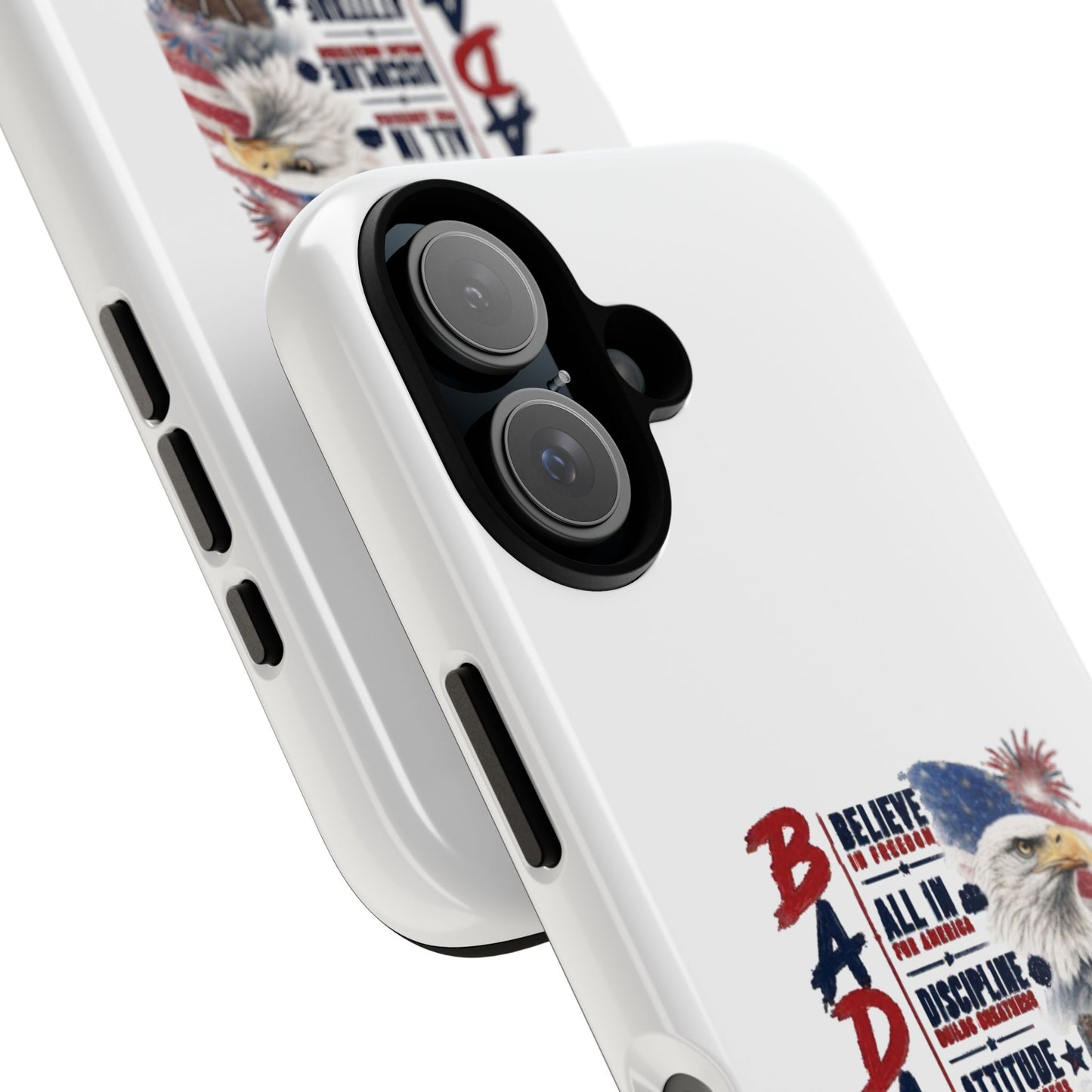Patriotic Badass USA 250 years Phone Case
