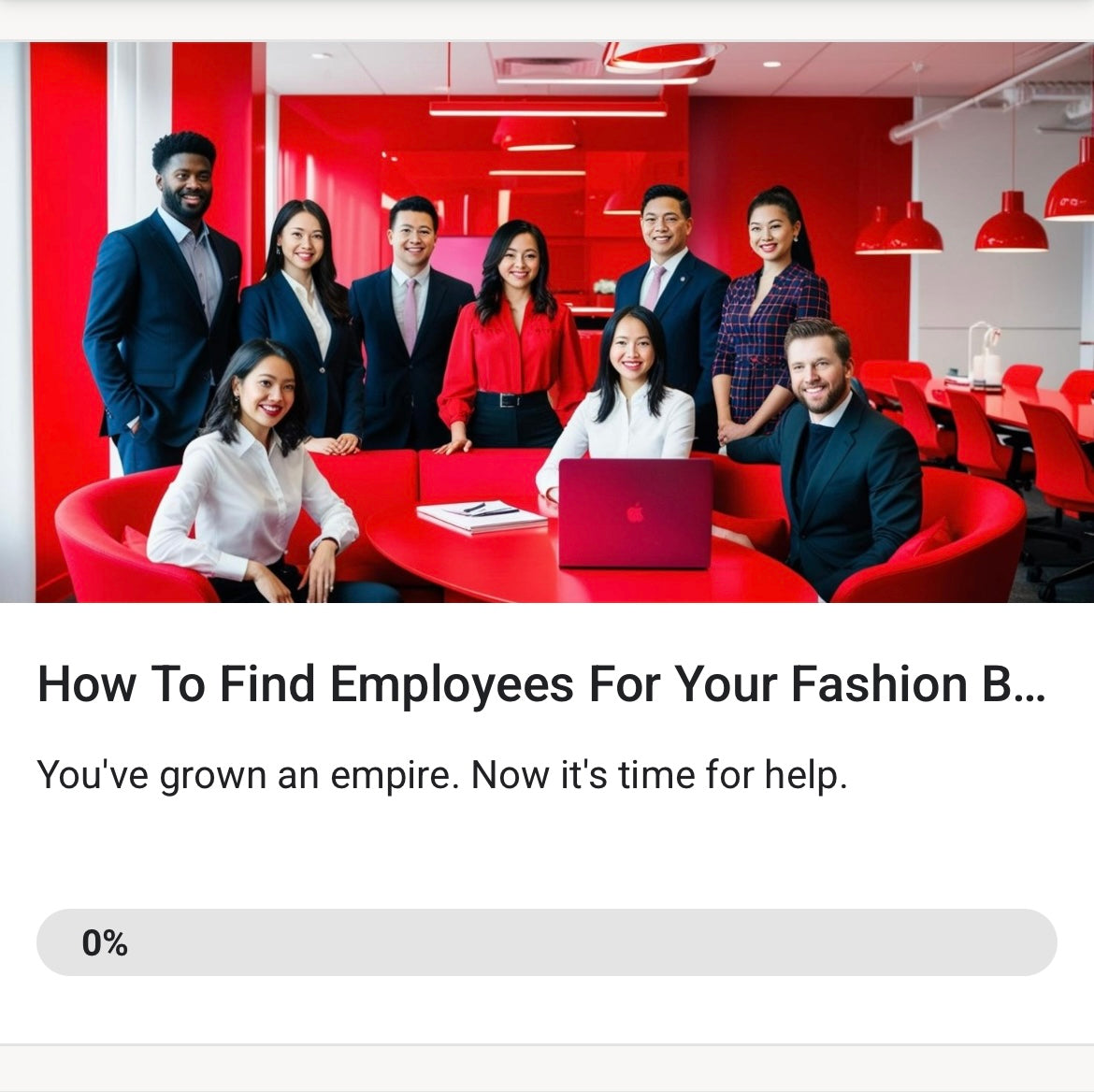 Red Hot Fashion Empire Academy digital course - over 40 modules
