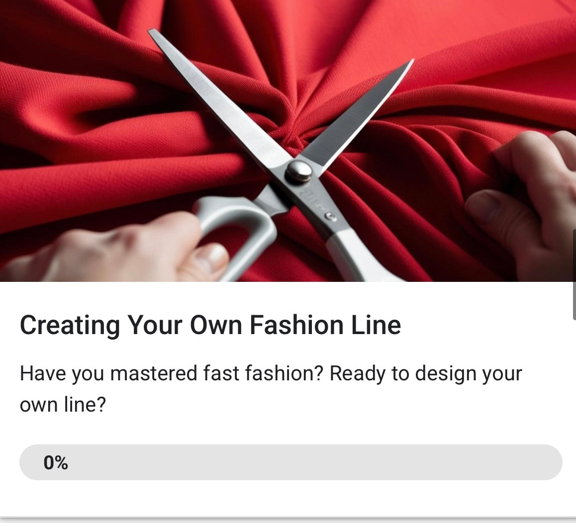 Red Hot Fashion Empire Academy digital course - over 40 modules